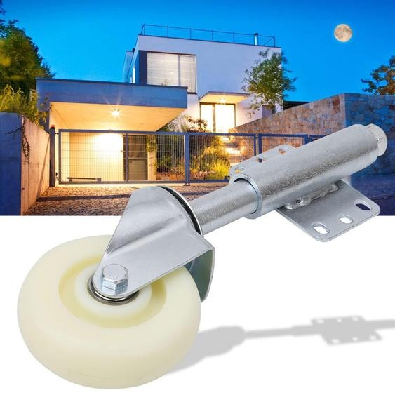Inovra - Roue porteuse de 100 mm - Conception à ressort - Roulette pivotante à 360° - Charge maximale de 120 kg - Robuste, en nylon et métal - Amortissement des chocs - Roue porteuse