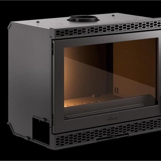 Insert à Bûches, INVICTA Sirocco Convection Naturemme, 8 kW, Fonte, Bûches 58 cm max
