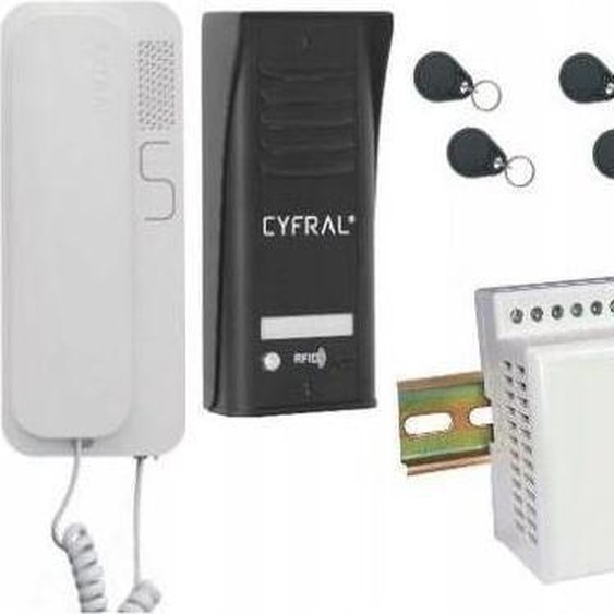 Intercom Cyfral Cosmo 1-Tenant Black