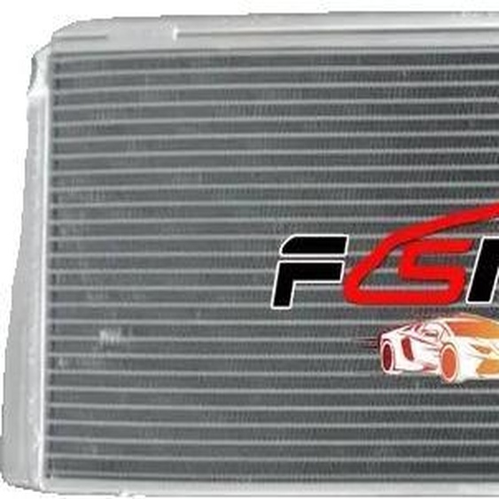 Intercooler, matériau en aluminium, épaisseur du noyau de 40 mm, entrée de 1,5 pouce, sortie de 1,5 pouce, montage direct par vis