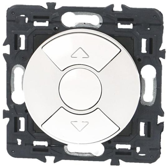 Interrupteur double de volet roulant blanc Legrand Céliane™