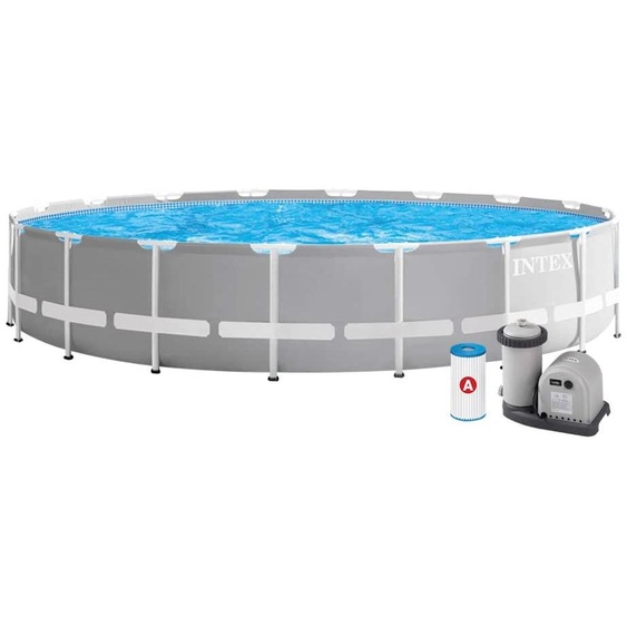 Intex 26732 Ex 26752 Prism Frame Ronde Piscine hors sol 549x122 cm