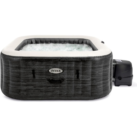 INTEX 28450NP - Whirlpool - PureSPA Greystone Deluxe (175x175cm) pour 4 personnes