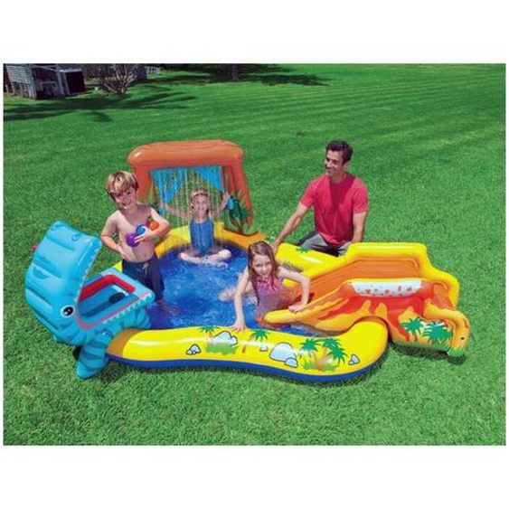 Intex - Aire de jeux gonflable enfant Jurassic