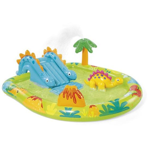 Intex - Aire de jeux gonflable Petit Dino
