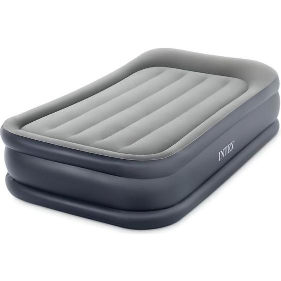 INTEX Matelas DELUXE REST BED FIBER TECH 99x191 cm - Gonflable - Fermeté réglable - 42 cm - Électrique - 1 personne