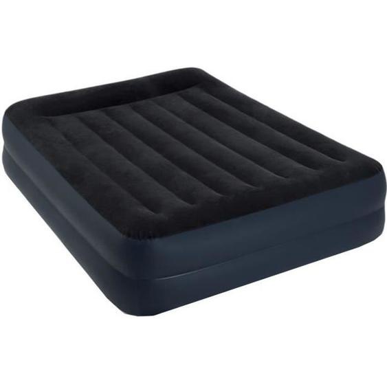 INTEX Matelas REST BED FIBER TECH 152x203 cm - Gonflable - Fermeté réglable - 42 cm - Électrique - 2 personnes