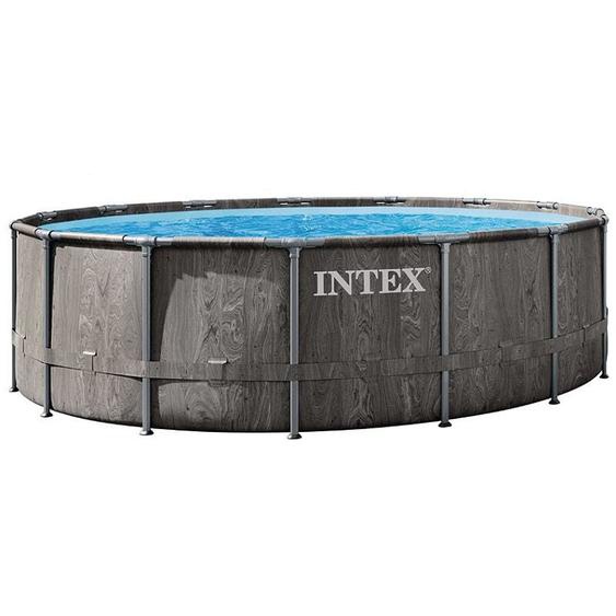 Intex - Piscine tubulaire ronde Baltik 4,57 x 1,22 m