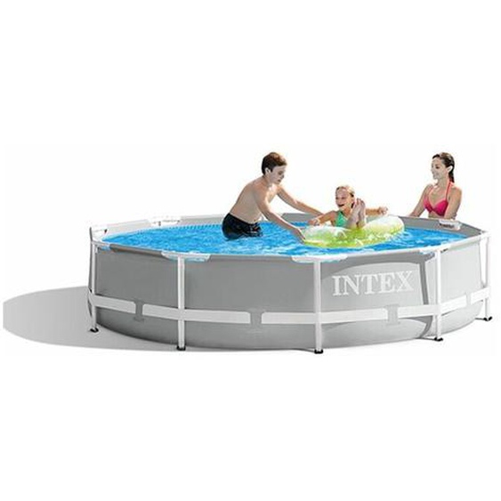Intex - Piscine tubulaire ronde Prism Frame 3,05 x 0,76 m