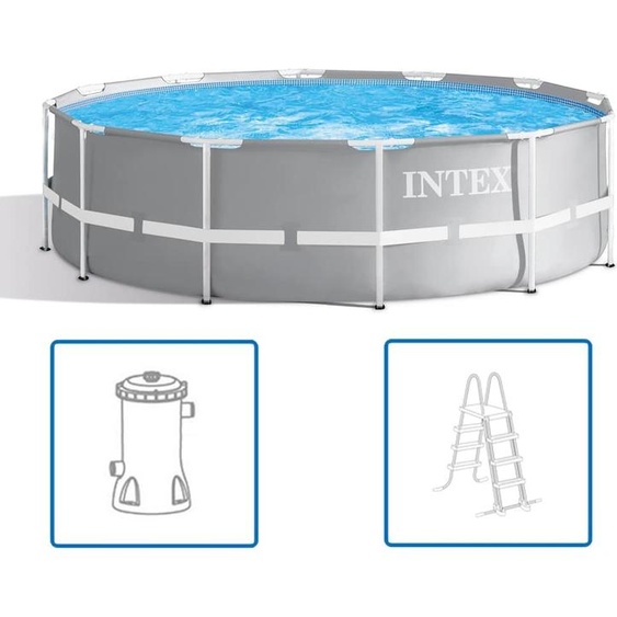 INTEX Pool-Set Cadre prismatique 366x99 cm 26716GN