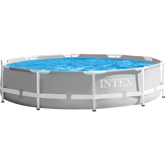 Intex Prism Piscine à cadre 26700NP Gris 305 x 76 cm