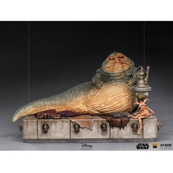 Figurine - IRON STUDIOS - Jabba The Hutt - Art Scale 1/10 - Polystone - Édition Limitée