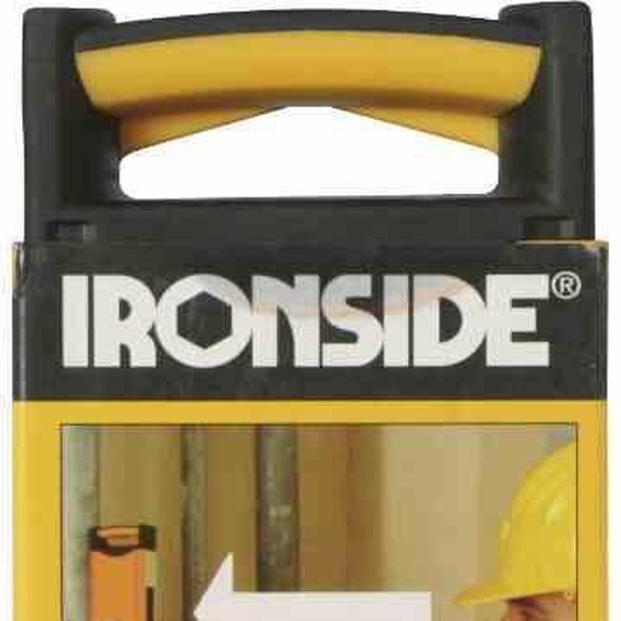 Ironside 152-227 Niveau à bulle en aluminium 80 cm avec 3 fioles, jaune