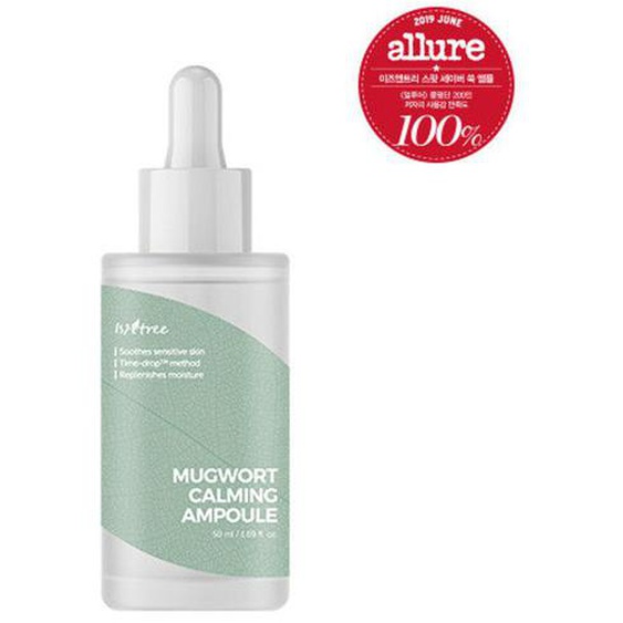 ISNTREE MUGWORT CALMING AMPOULE 50ML - Ampoule pour peaux sensibles