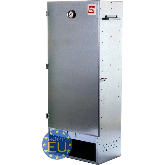 ITA Fumoir 7003 - Fumoir Premium XL à 3 étages, 111 cm - Acier allié - Fumoir - Qualité « EU » - Vendu directement par le fabricant