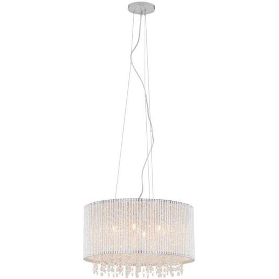 Italux Lustre Anabella moderne argenté P0207-07D-F4QL