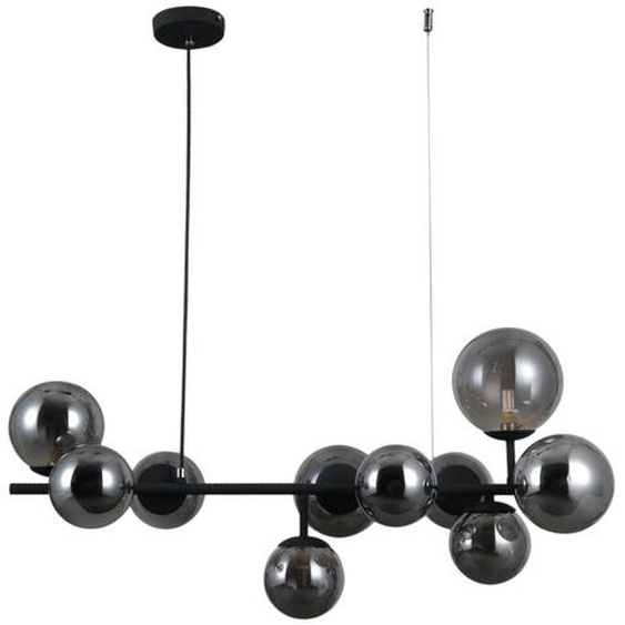 Italux Lustre Frontera moderne noir PND-40423-10