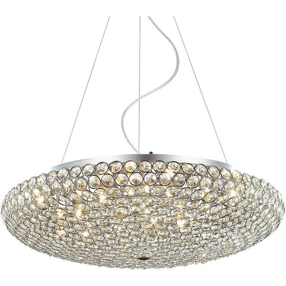 Italux Santo lampe suspendue classique en cristal chromé MA04995CA-012