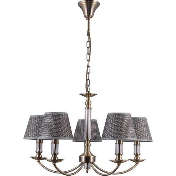 Italux Zanobi lustre classique en bronze PND-43272-5
