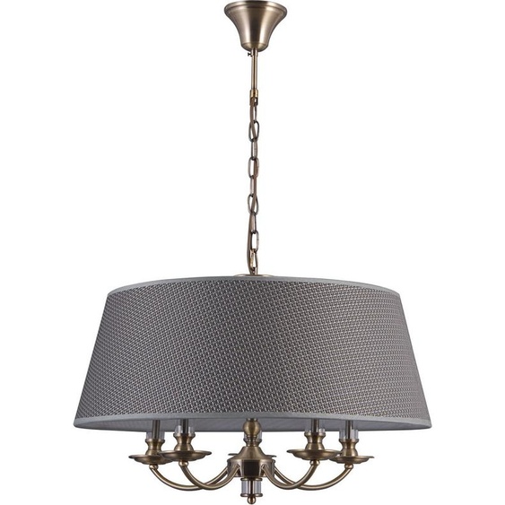 Italux Zanobi lustre classique en bronze PND-43272-5A