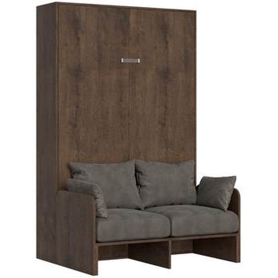 ITAMOBY - Lit double escamotable vertical 140 Kentaro Sofa Noyer -A20