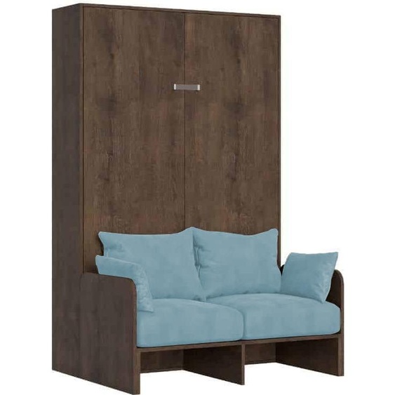 ITAMOBY - Lit double escamotable vertical 140 Kentaro Sofa Noyer-A33