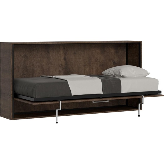 ITAMOBY - Lit escamotable horizontal 1 couchage 85 Kando Noyer