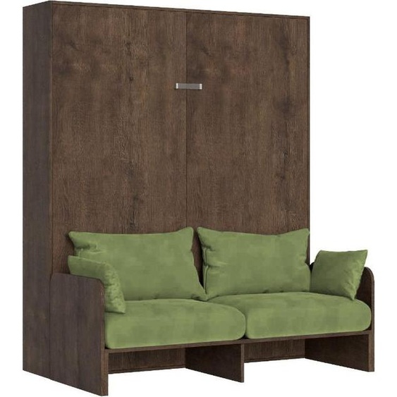 ITAMOBY - Lit queen size escamotable vertical 160 Kentaro Sofa Noyer-A35