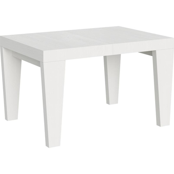 ITAMOBY - Table extensible 130/390x90 cm Spimbo frêne blanc
