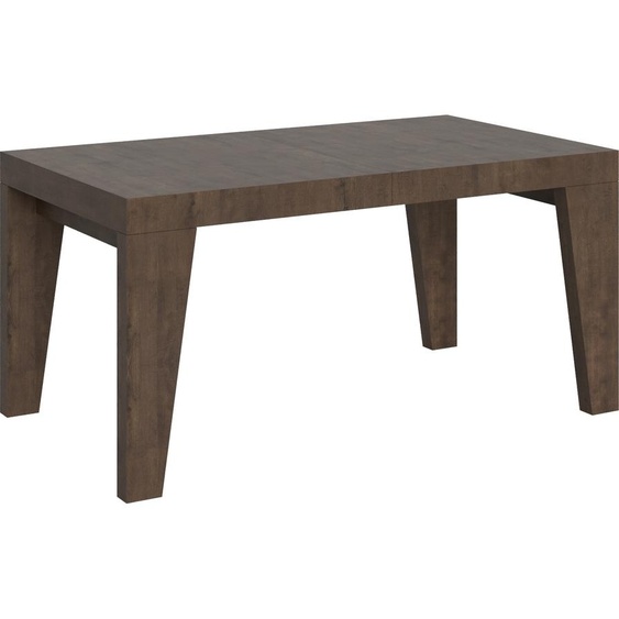 ITAMOBY - Table extensible 160/264x90 cm Naxy noyer