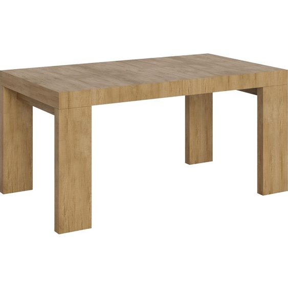 ITAMOBY - Table extensible 160/264x90 cm Roxell chêne nature