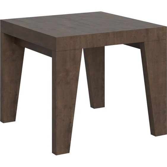 ITAMOBY - Table extensible 90/246x90 cm Naxy noyer