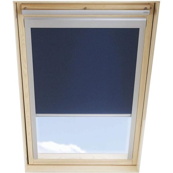 Itzala - Store occultant pour fenêtre de toit velux, S06, 606, 4 Bleu Foncé