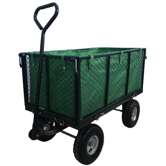 J.A.D. Tools 11991 Chariot à quatre roues, corps en fil de fer, flanc HIGH