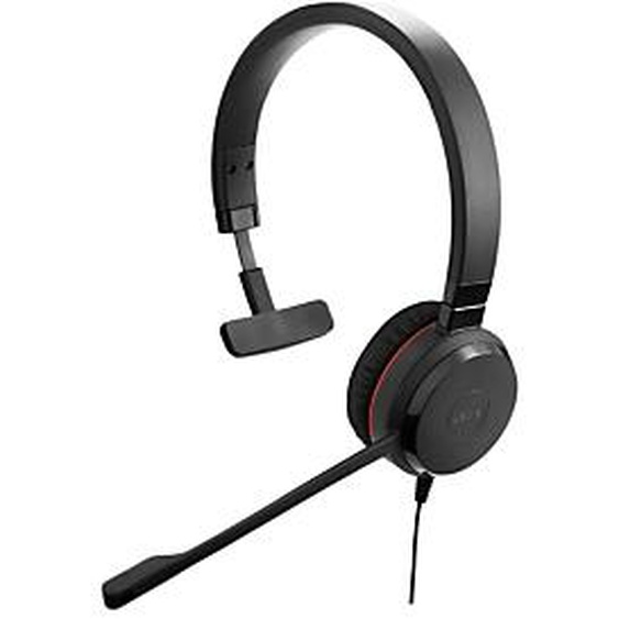 Jabra 5393-829-309, Avec fil, 150 - 7000 Hz, Bureau/Centre dappels, 142 g, Casque, Noir