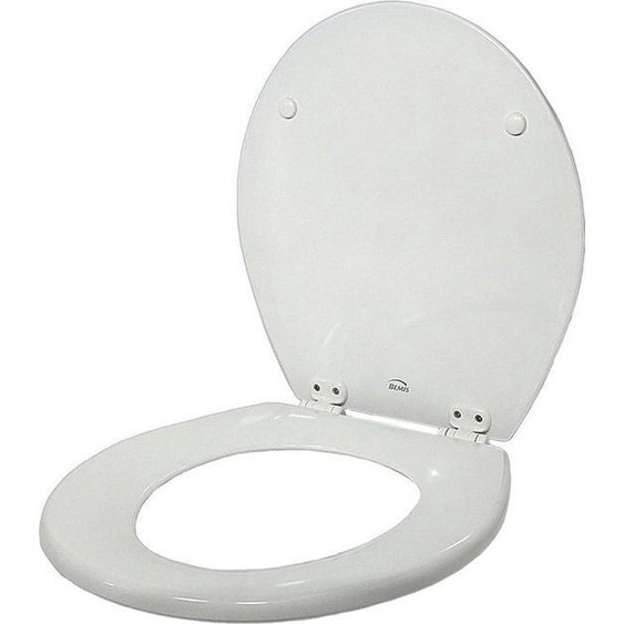 Jabsco 58104-1000 Siège de toilette avec couvercle pour toilettes à chasse deau Deluxe