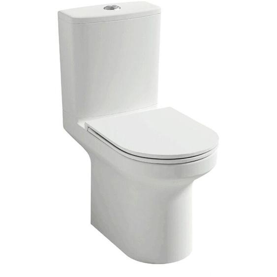 Jacob Delafon - wc au sol sans bride Elite + abattant extraplat