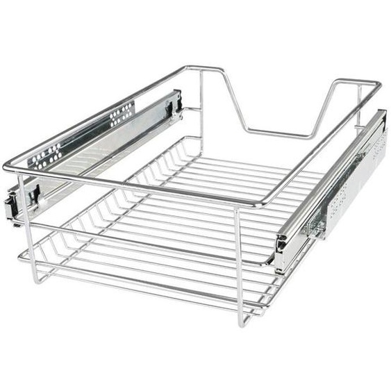 Tiroir Téléscopique de Cuisine Jago - 2 Pièces - Charge max. 20kg - Rails Inclus