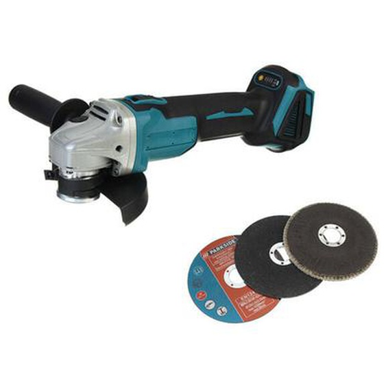 Jamais UTILISÉ]Meuleuse dangle sans fil 125mm 18V 4 vitesses pour Makita Batterie + accessoires (Machine Seule)