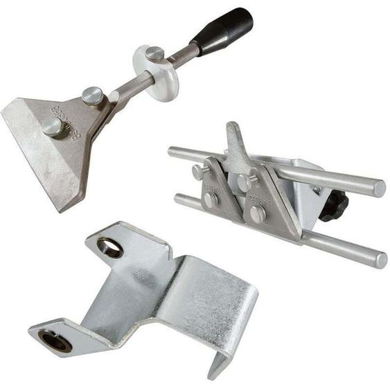 [JAMAIS UTILISÉ] Scheppach - Ensemble de 3 dispositifs daffutage- Dispositif 40 pour Hâches, Dispositif 120 pour Grands Couteaux, Dispositif 160
