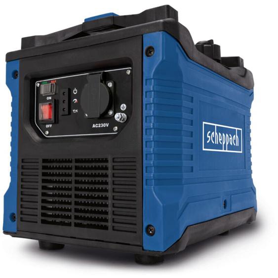 [JAMAIS UTILISÉ] Scheppach Groupe électrogène inverter SG1600i - 1020 W - 1 prise 230 V - Démarrage par câble - 53,5 cm3 - Générateur de courant