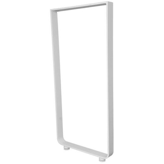 Jambage de cuisine NORDLINGER PRO - Hauteur 85-86cm - Largeur 40cm - Blanc - Tiroir(s) - Aluminium