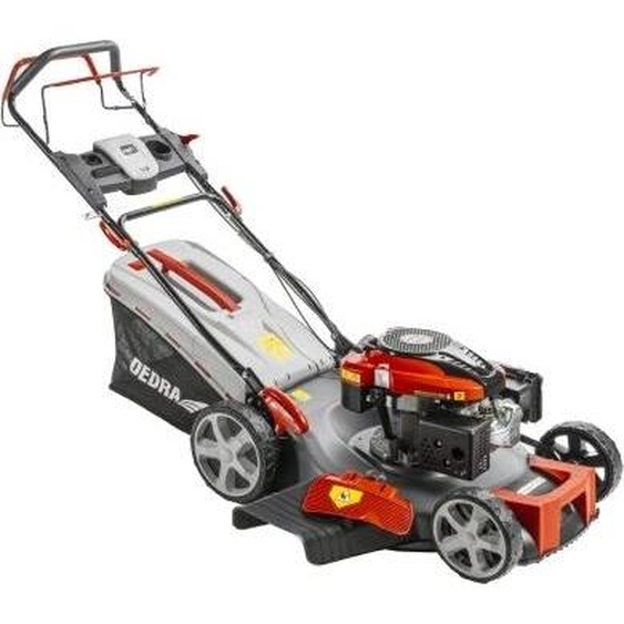 Jardin Dedra Ded8725Q-56L Tondeuse À Essence Avec Entraînement Et Vitesse De Coupe Variable, Moteur Loncin, 3,6Kw, 196Cm3, Transmission Gt, Largeur De Coupe 56Cm, Deux Lames