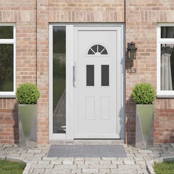 Jardinière 2 pcs Argent 30 x 30 x 75 cm Acier inoxydable