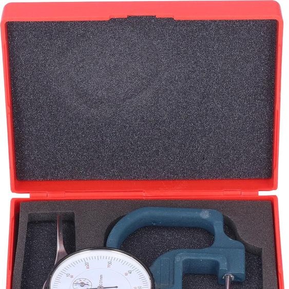 Jauge dépaisseur haute précision, échelle de mesure circulaire, outil de mesure dépaisseur pour alliages daluminium, 0-10 mm