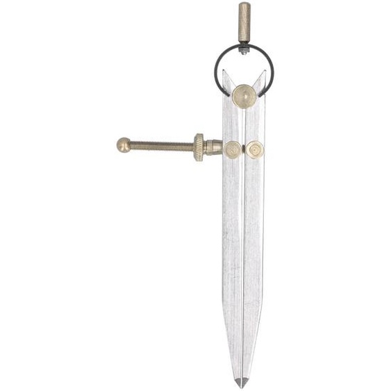 Jauge despacement, séparateur dailes réglable, outil de dessin au compas, boussoles en cuir réglables, jauge despacement 4in/6in/8in, outils dartisanat en cuir