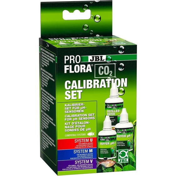 JBL Proflora CO2 Calibration Kit complet pour létalonnage et le stockage des électrodes de pH