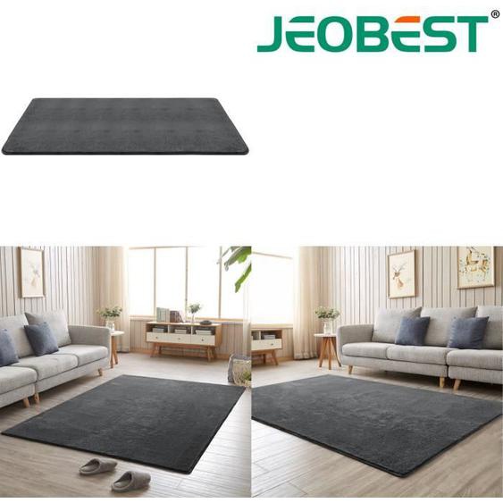 JEOBEST. Tapis épais pour salon, cuisine, antidérapant, lavable, ultra doux, tapis de sol pour chambre à coucher 160*200cm