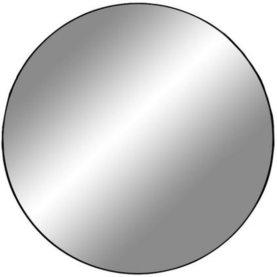 Jersey - Miroir rond en métal ø60cm - Couleur - Noir