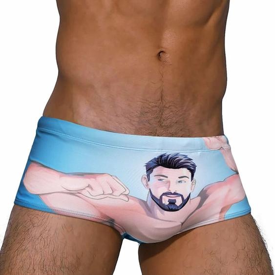 JESBONY Sexy hommes maillot de bain été plage conseil maillot de bain Sport maillots de surf mode mâle Polyester séchage rapide Pad renflement maillot de bain